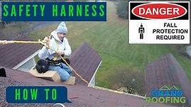 Rooftop Safety - Safety Harness - DIY Guardian Fall Protection