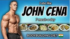 I Tried " JOHN CENA " diet plan for a day !! 🇮🇳