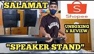 SPEAKER STAND TRIPOD | UNBOXING/FULL REVIEW | PAANO MAGKABIT NG STAND | TUTORIAL | NADZ MIX TV