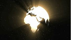 World - Globe Background video Loop - Motion Graphics, Animated Background, Copyright Free