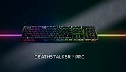 Ultra-Slim Wireless Keyboard - Razer DeathStalker V2 Pro | Razer United States