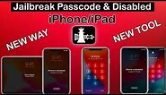 Easy Jailbreak Passcode Disabled iPhone & iPad iOS 14|Checkra1n Jailbreak Passcode iPhone 5S/6S/7/7+