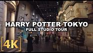 Tokyo's Newest Attraction & The Only One in Asia! HARRY POTTER STUDIO Full Walking Tour | Japan