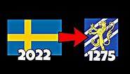 Historical Flags Of Sweden