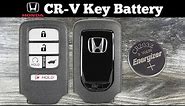2017 - 2022 Honda CR-V Key Fob Battery Replacement - How To Change Replace CRV Remote Batteries