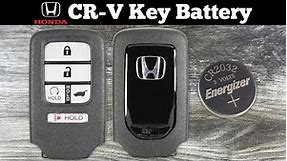 2017 - 2022 Honda CR-V Key Fob Battery Replacement - How To Change Replace CRV Remote Batteries