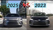 2023 Toyota Camry XSE vs 2025 Toyota Camry XSE Comparison | Segment Battles! | MotorNation