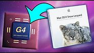 Installing Mac OS X Snow Leopard on a PowerPC Mac! - The Developer Beta