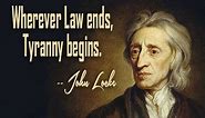 John Locke - a 5-minute summary of his philosophy