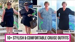 10 Stylish and Comfortable Warm Weather Plus Size Apple Body Cruise Outfits Ideas (Beach Attire)