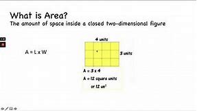 4th grade Lesson 26 Area and Perimeter