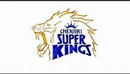 How to Draw the Chennai Super Kings Logo