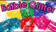 How to Make Edible Glitter 3 Different Ways! (Cake Decorating DIY)
