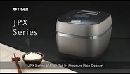 Pressure IH Rice Cooker with Clay Ceramic Inner Pot JPX