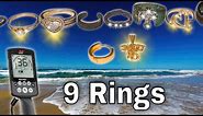 The BEACH has my GOLD again | 9 Ring Day 😱