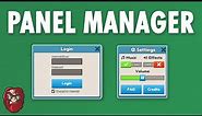 Unity Panel Manager - Panels & Popups the RIGHT WAY! (Unity 2021)