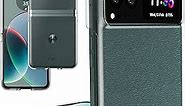 Foluu Case for Motorola Razr 2023 [Not fit Razr Plus 2023], Moto Razr 2023 Phone Case Clear, Hard PC Back Bumper Protective Shockproof Scratch Resistant Case for Motorola Razr 2023 (Crystal Clear)