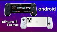 Our New Favorite Controller For Android Phones And iPhone 15 Pro Max! EMUs & Gaming