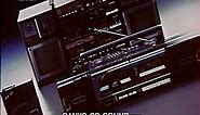 Reklama radioodtwarzacza CD firmy Sanyo (1990)