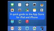 Quick guide to App Store for iPhone and iPad