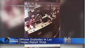 WATCH: iPhone Explodes