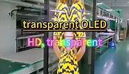 This is OLED transparent screen You can use this screen like a phone Transparency 90% Can be touched Can be handwritten Can play videos Turn on the power to play the video #OLEDdisplay #transparentOLED #leddisplay #ledscreen #Transparentscreen #ledsigndesign #ledwall #Touchscreen #Touchtransparentscreen #HTURGBFILM #hturgb