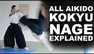 All Aikido Kokyu Nage Explained!