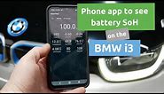 How to measure your BMW i3 battery state of health using the Electrified app