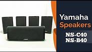 Yamaha NS-C40 & NS-B40 speakers | Quick view