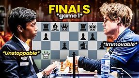 Unstoppable force Pragg vs Immovable object Magnus Carlsen | FIDE World Cup Finals