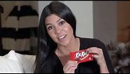 Kourtney Kardashian's Kit Kat Eating Technique is Borderline Insane