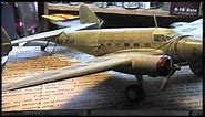 Builds of the past Lockheed electra L 14 Paper model