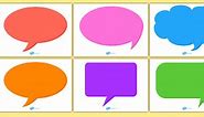 Editable Speech Bubbles