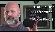 Toshiba USB 3.0 External Hard Drive Unboxing Quick Overview