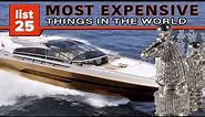 25 MOST EXPENSIVE Things In The World
