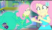 Equestria Girls | What Happened to Fluttershy (Costume Conundrum) | MLP EG Shorts