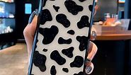 Micoden iPhone Xr Case Cute Cow Print for Women