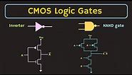 CMOS Logic Gates Explained | Logic Gate Implementation using CMOS logic