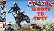 Ranking EVERY MX VS ATV From WORST TO BEST (Top 7 Games Including Legends!)