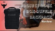 Project Rock Box Duffle Backpack Review | BoundlessFlux