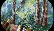 How to Paint Rocks and Trees with a Palette Knife: Tips and Tricks