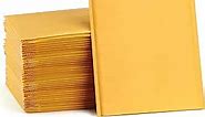 UCGOU Kraft Bubble Mailers 10.5x16 Inch 25 Pack Yellow Padded Envelopes #5 Large Mailing Packages Self Sealing Tear Resistant Boutique Bulk Mail Shipping Bags for Clothes Book and More