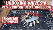 Unboxing Knives & Reviving a Camillus Knife with Fascinating History!"