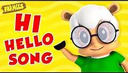 Hi Hello Song | Greetings for Children | Nursery Rhymes & Songs for Babies