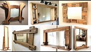 120 Wooden Mirror Frame Decor Ideas