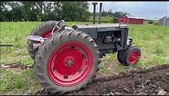 Case CC Tractor Plowing