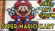Perler Bead Tutorial: Super Mario Kart Project - Pixel Art Show