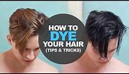 How to Dye Men's Hair at home | DIY | Men's Hairstyle tutorial
