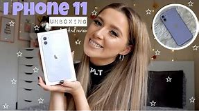 New *PURPLE* iPhone 11 unboxing & setup💜| FIRST IMPRESSIONS!!