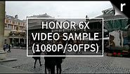 Honor 6X video sample (1080p/30fps)